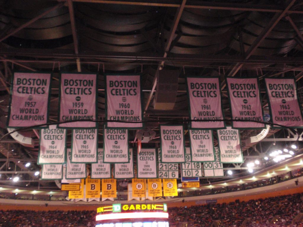 "All right, all right, we get it Boston.  You've won a lot a championships!"