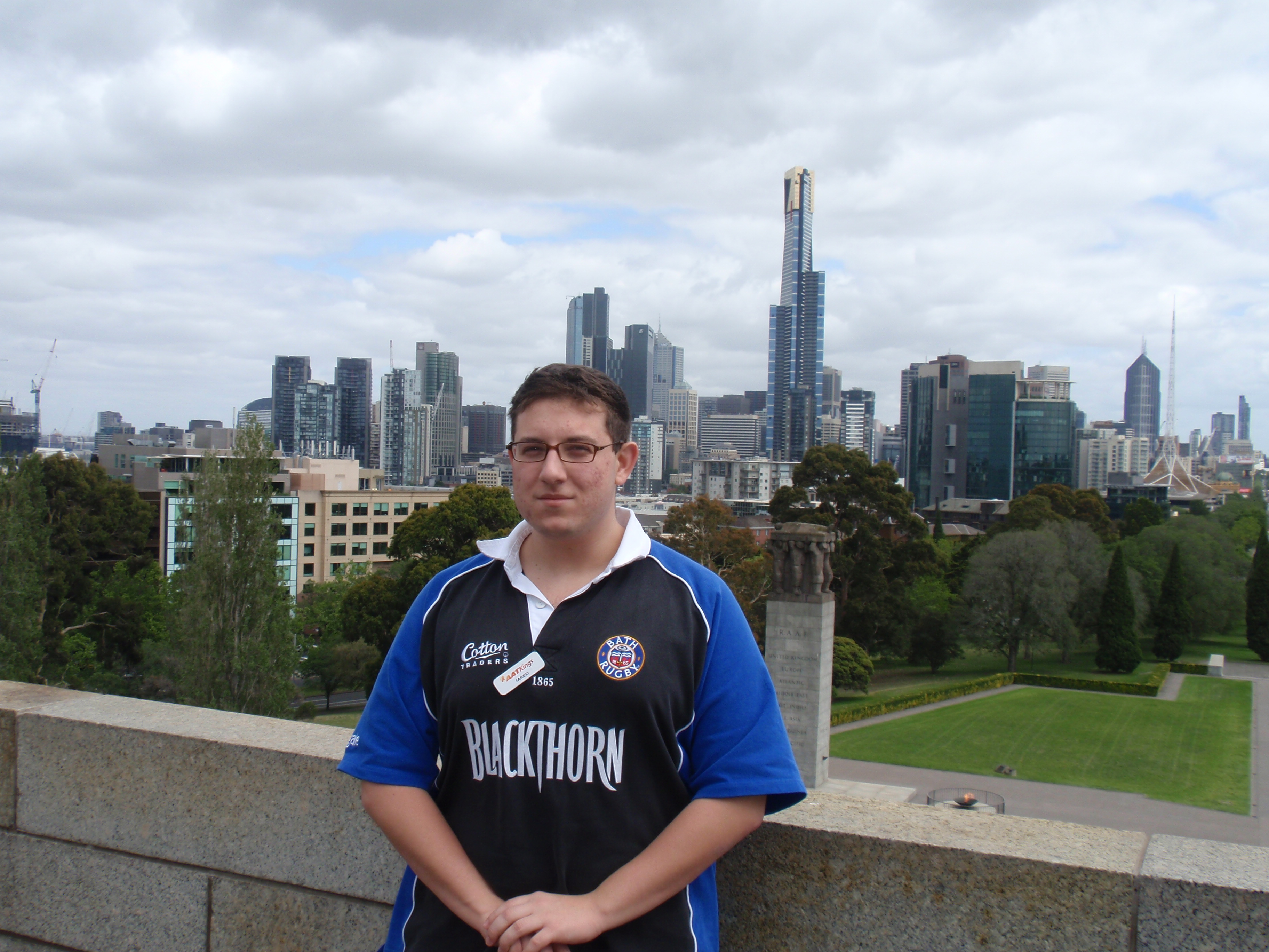 "Ah, Melbourne!  What a View!"