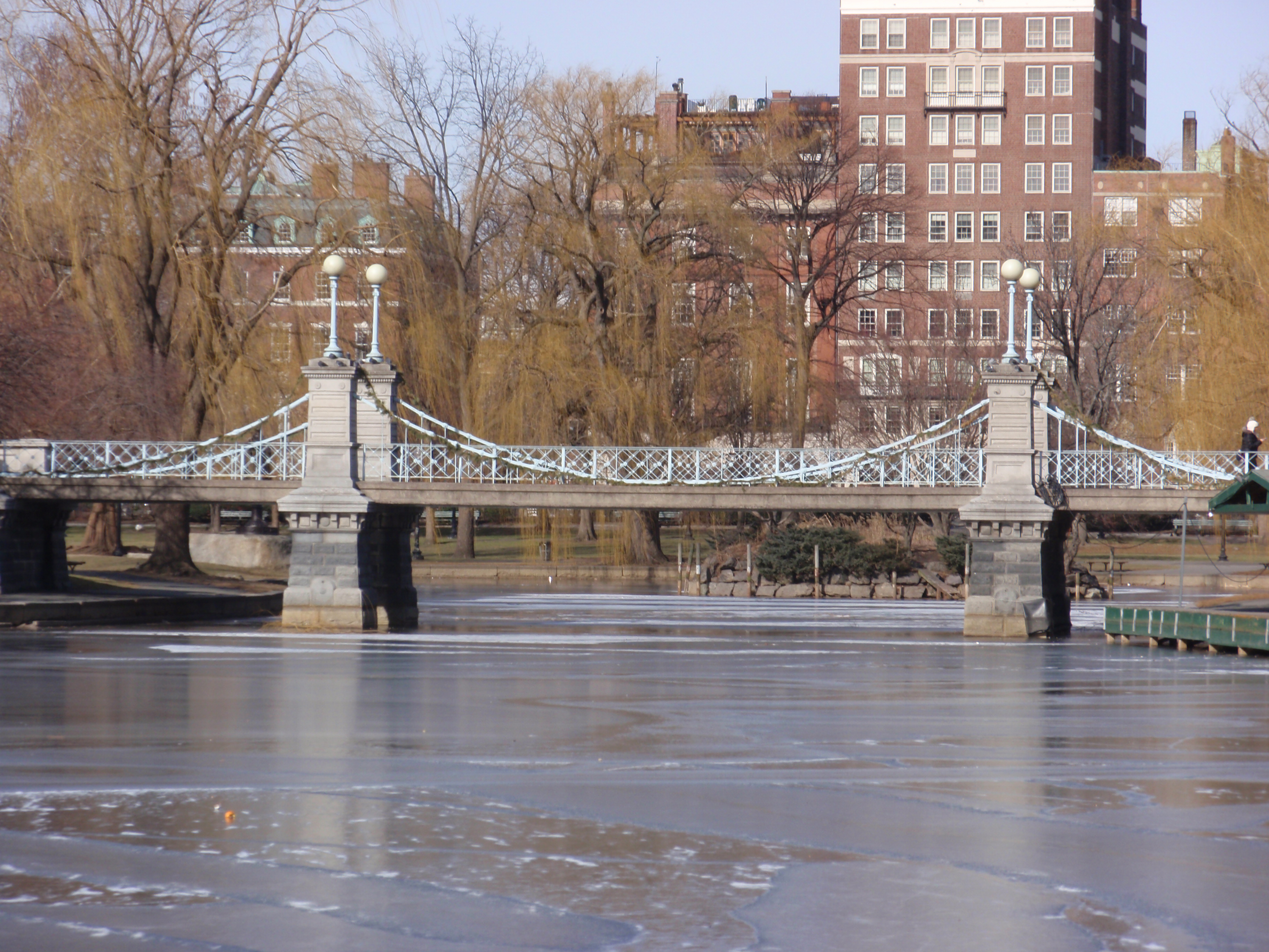 "A stroll across Boston's cutest bridge!"